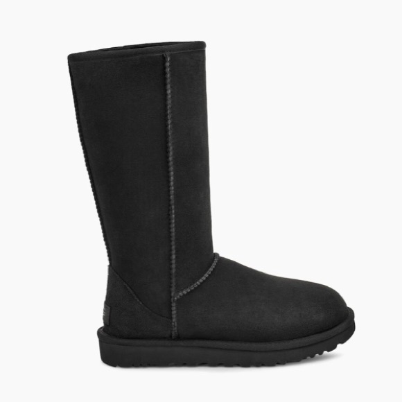 UGGS | Women’s Classic Tall II Boot | BLK 7 - Picture 1 of 6